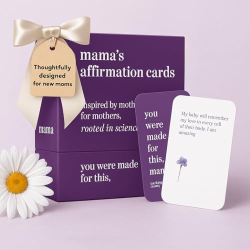 55 New Mom Affirmation Cards for Postpartum Support