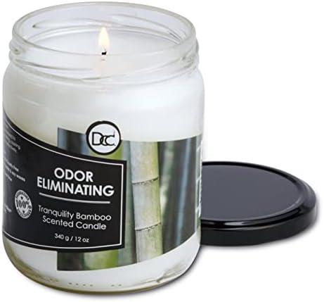 Bamboo Odor Eliminating Highly Fragranced Candle