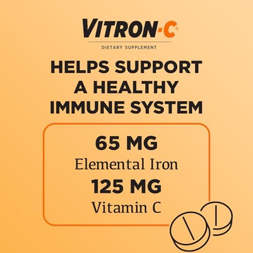 Vitron C Iron Supplement 60 Count