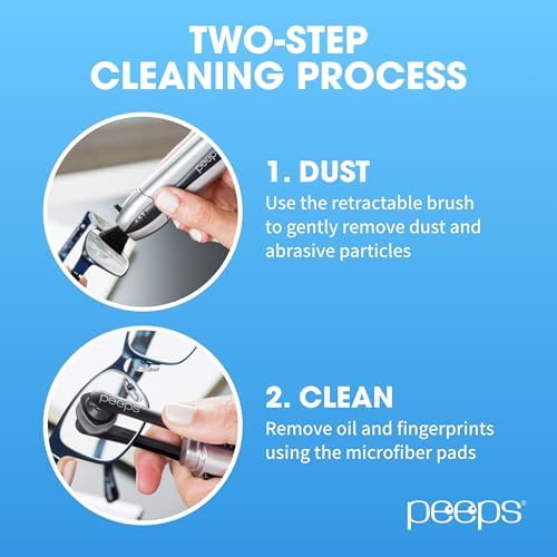 CarbonKlean Peeps Glasses Cleaner - 1 Count