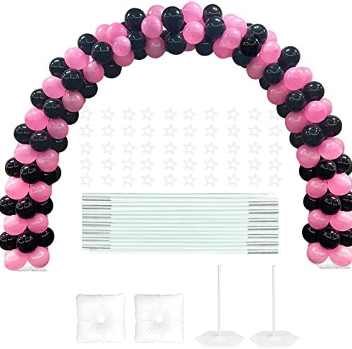 YALLOVE 21ft Balloon Arch Stand Kit Adjustable