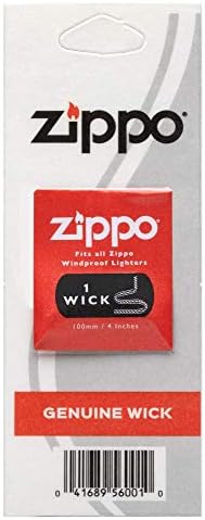 Genuine Zippo Replacement Wicks 6 Pack