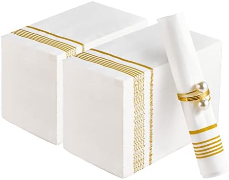 JOLLY CHEF 200 Pack Premium 3-Ply Disposable Napkins