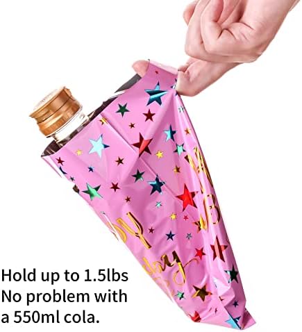 67 x 98inch Happy Birthday Gift Bags 40 PCS B Style