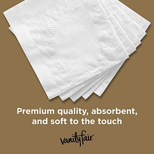 Vanity Fair Entertain Paper Napkins 40 Count