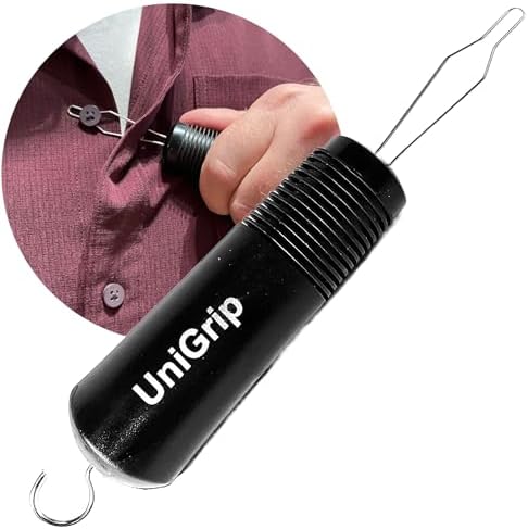 UniGrip 2 in 1 Button Hook and Zipper Pull
