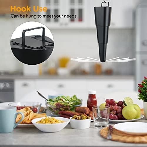 PIMAG Fly Fans for Tables 4-Pack Battery Powered