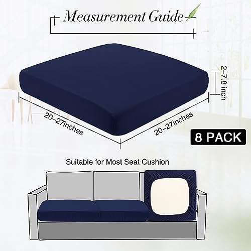 Newwiee 12 Pcs Waterproof Stretch Cushion Covers