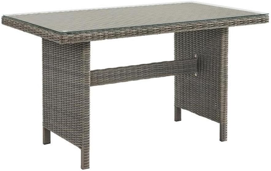 Asti 3-Piece Outdoor Dining Set - Weather-Resistant Wicker and Aluminum Frame
