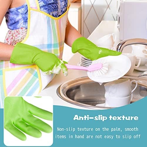 36 Pair Reusable Dishwashing Gloves with Non-Slip Design