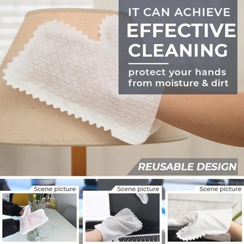 Multi-Purpose Washable Dusting Gloves for Home Use