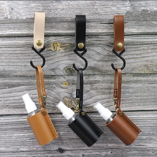VKSG Reusable Sanitizer Bottle Holder with Clip
