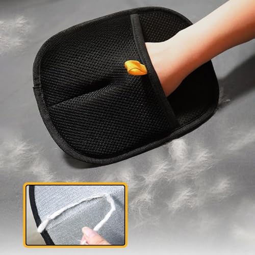 Double-Sided Pet Grooming Gloves for Dogs and Cats