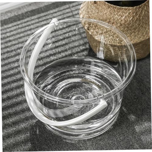Large Plastic Water Holder Bucket with Handle