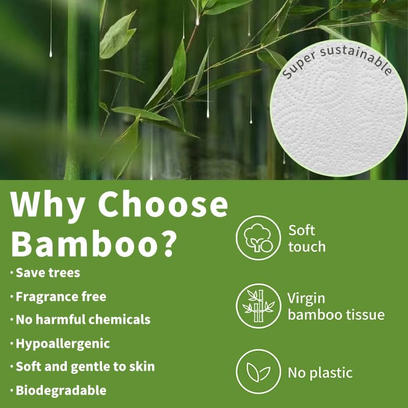 Lam Pure 80-Sheet Bamboo Facial Tissues Box