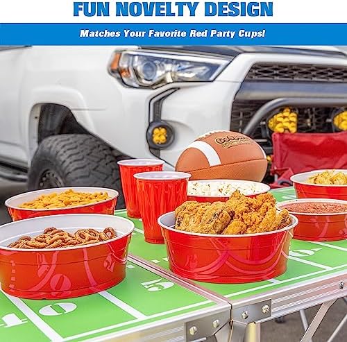 GoBig Red Party Cup Bowls 2