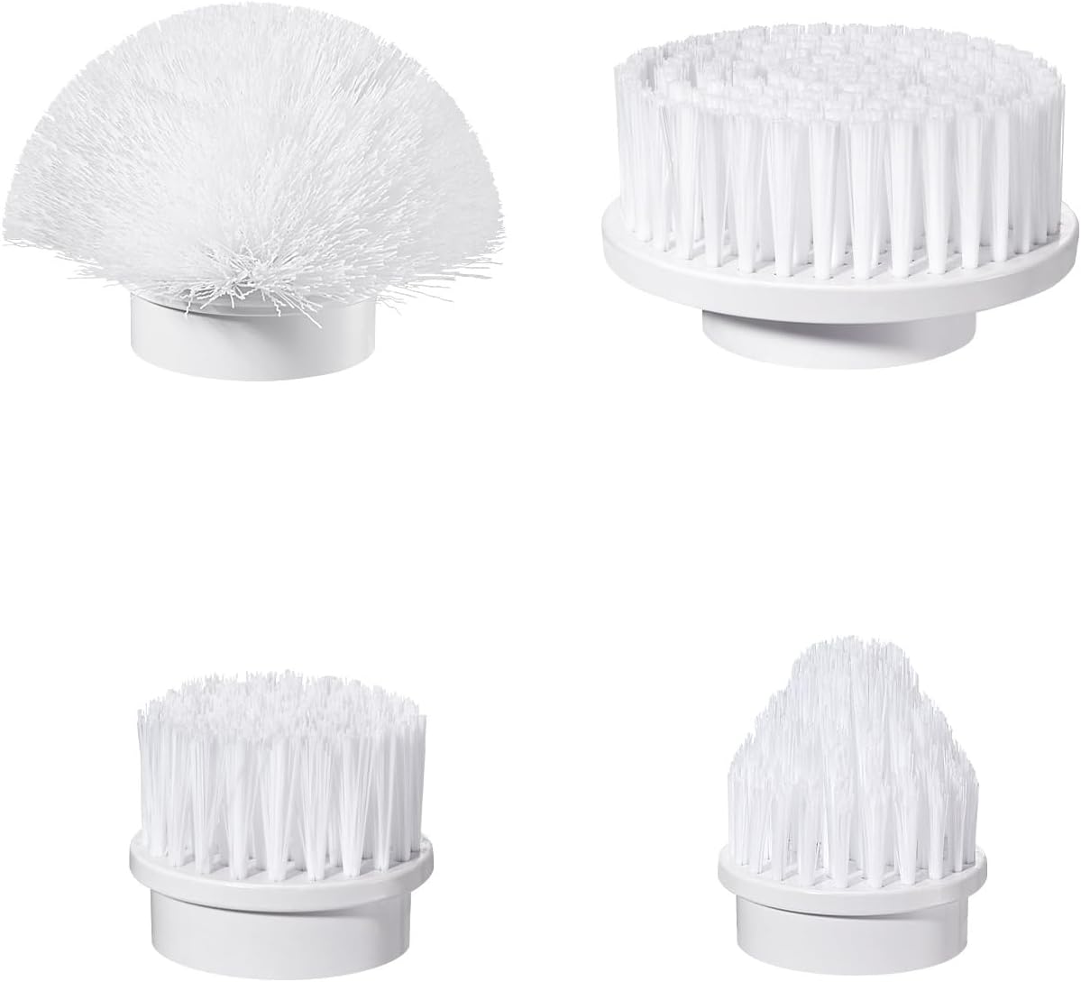 Berscob Brush Head 4 Pack for Spin Scrubber