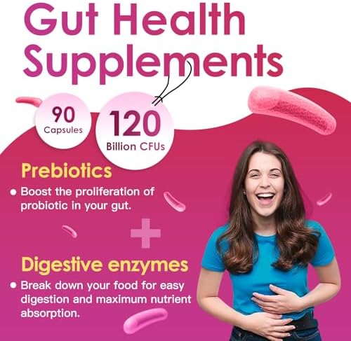 DRFOSTER Women Probiotics 120 Billion CFU 31 Strains 90 Capsules