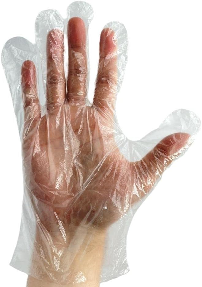 Disposable Food Gloves 2000 Pack Clear X-Large 20 Mil