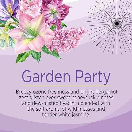Citrus Magic Garden Party Air Freshener Spray 3-Ounce Pack of 3