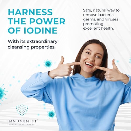 ImmuneMist Oral Cleanse - Iodine Throat Spray for Cold Relief
