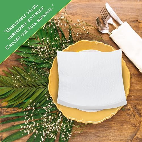 Perfect Stix Elegant Lunch Napkin 1 Ply White