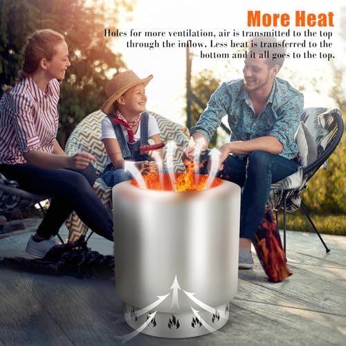 Hisencn Fire Pit Stand for Solo Stove Ranger