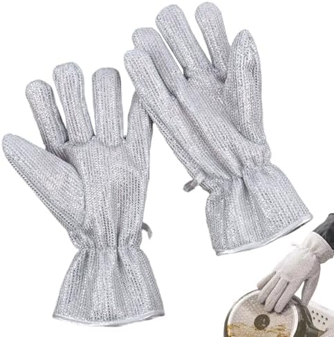 TRISTO Heat Resistant Kitchen Gloves for Cleaning