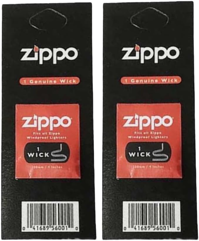 Zippo Genuine Replacement Wicks 2 Pack