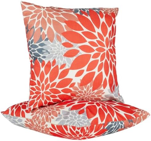 Waterproof Outdoor Throw Pillows Set of 2