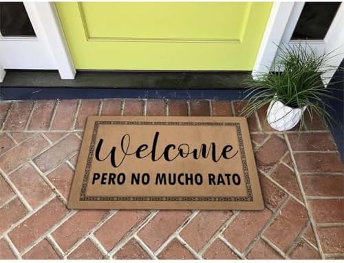 Funny Welcome Rugs with Anti-Slip Rubber Back