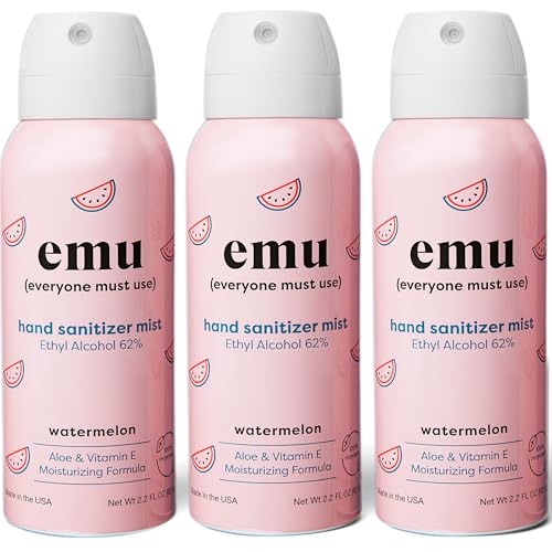 EMU Hand Sanitizer Travel Spray 22oz