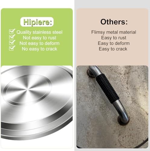Hipiere 195 Inch Fire Pit Lid for Solo Stove Bonfire 10 20