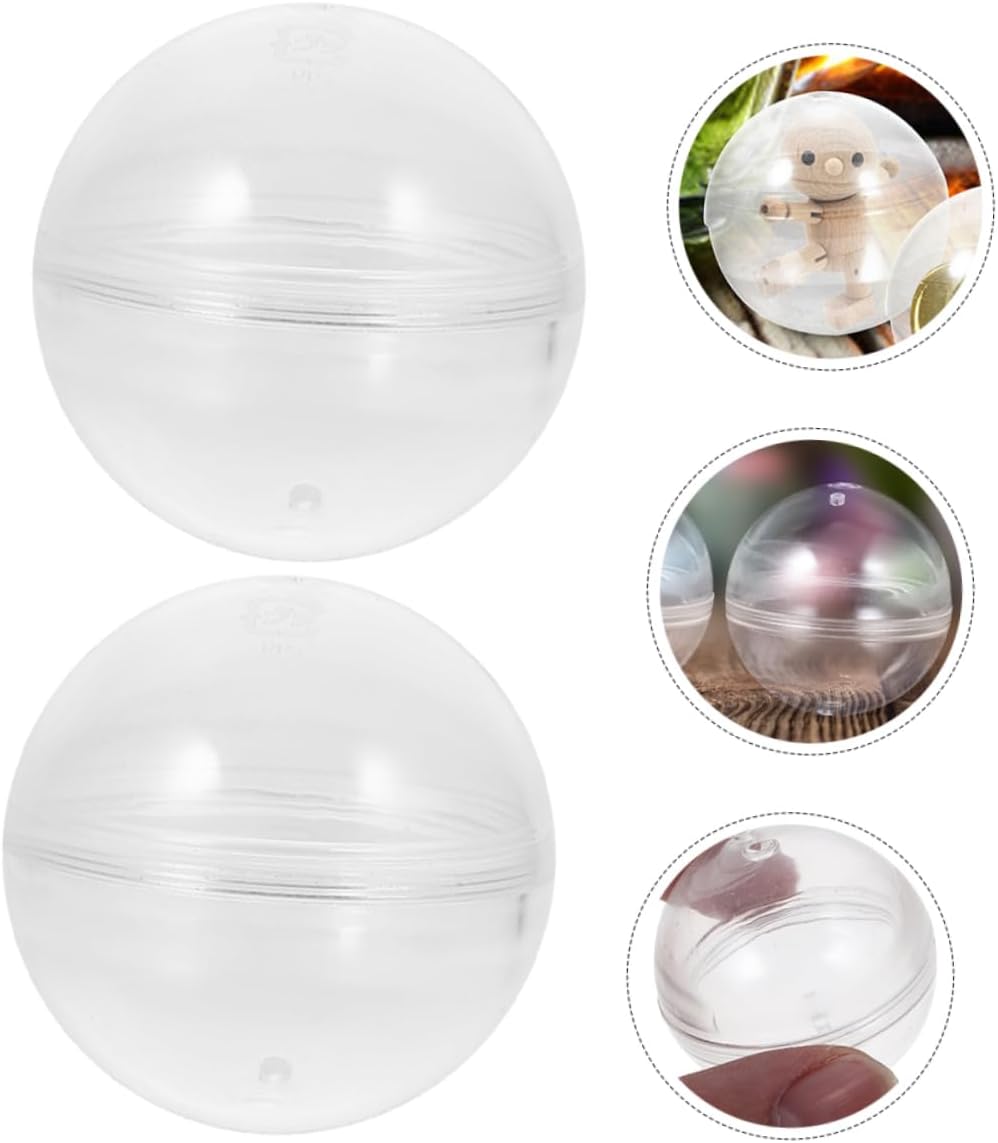 BESTonZON 25pcs Vending Machine Round Fillable Party Favors