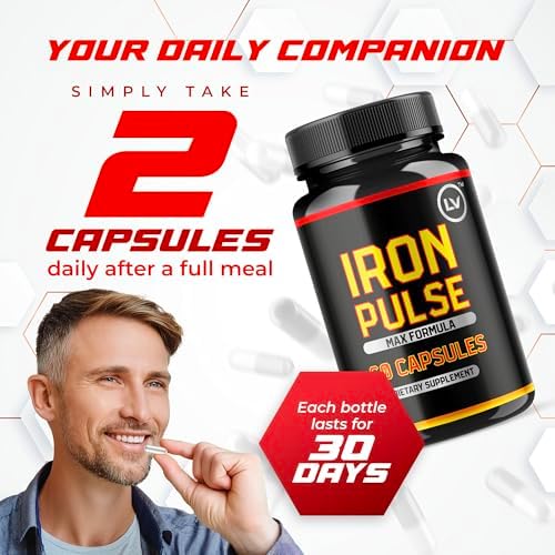 IronPulse Max Formula 2 Pack 120 Capsules