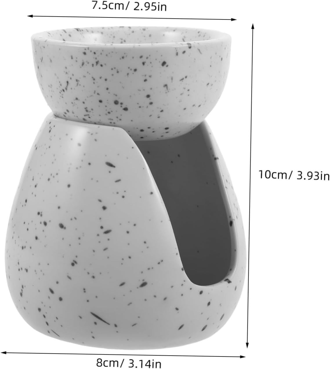 VOSAREA Ceramic Tealight Candle Holder Aromatherapy Diffuser