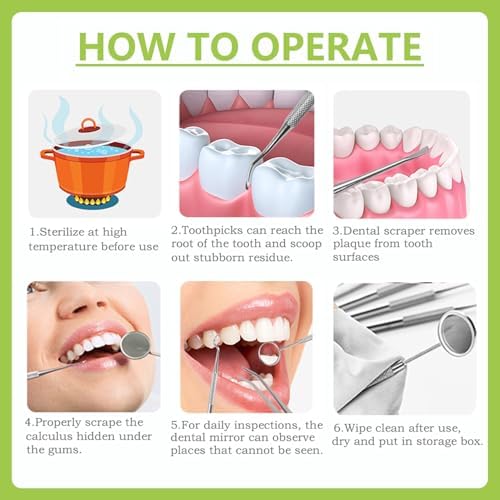 PARYUNGR Dental Care Kit with Storage Box