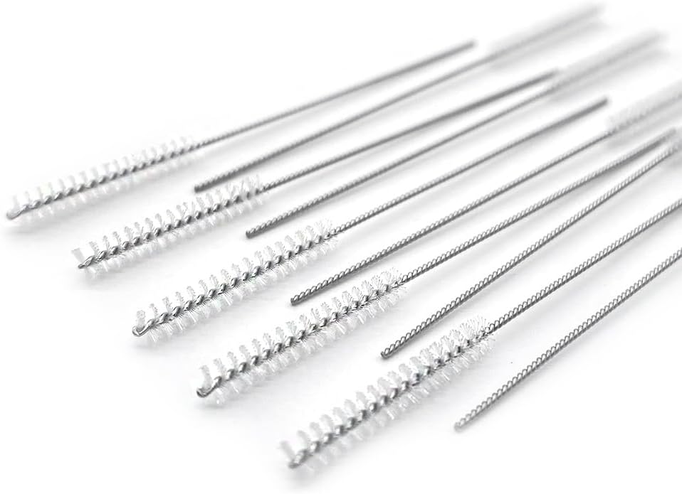 10pcs Alsilence Hearing Aid Vent Tube Cleaning Brush Kit