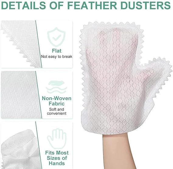 Multi-Purpose Washable Dusting Gloves for Home Cleaning