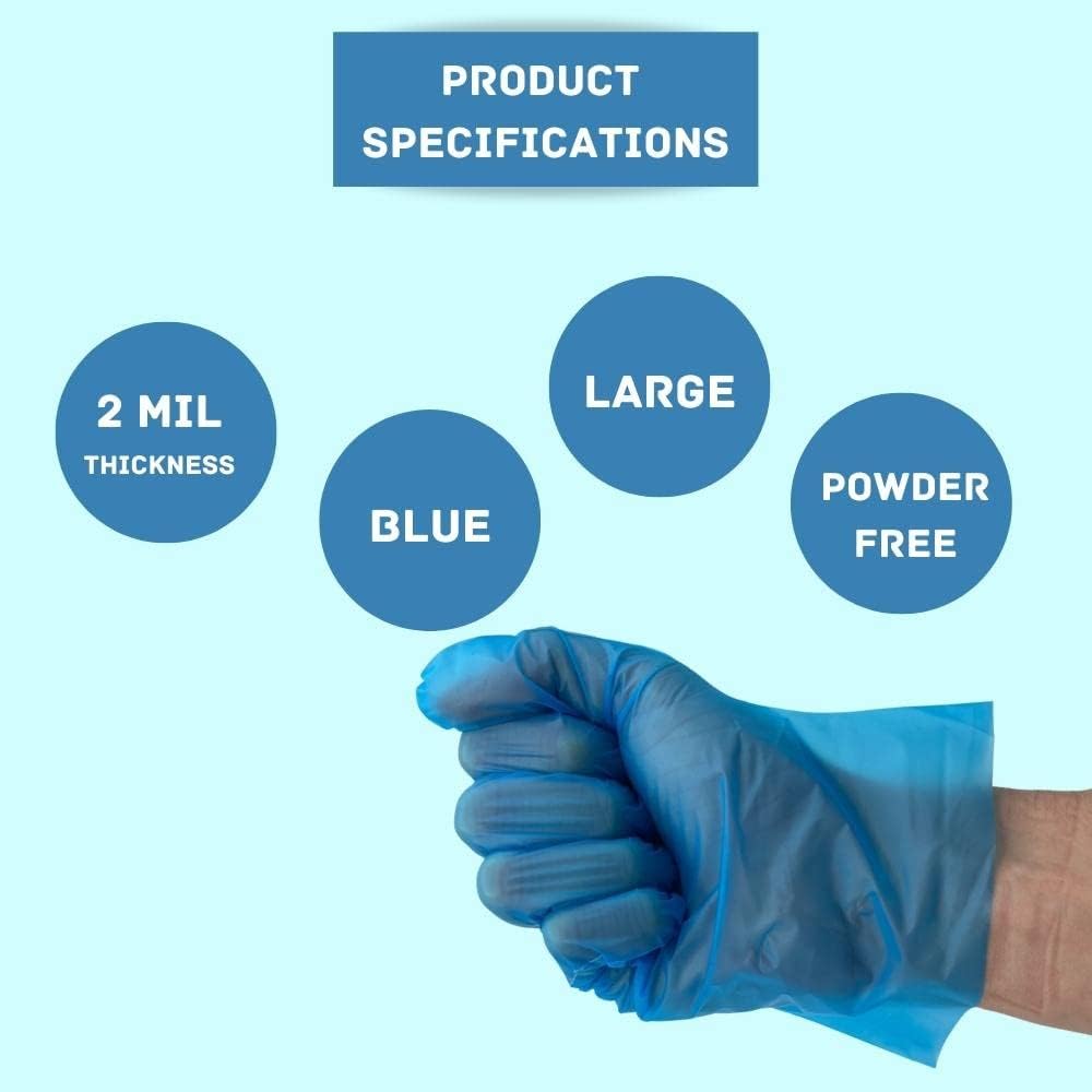 PSBM Food Service Disposable Gloves 1000 Count