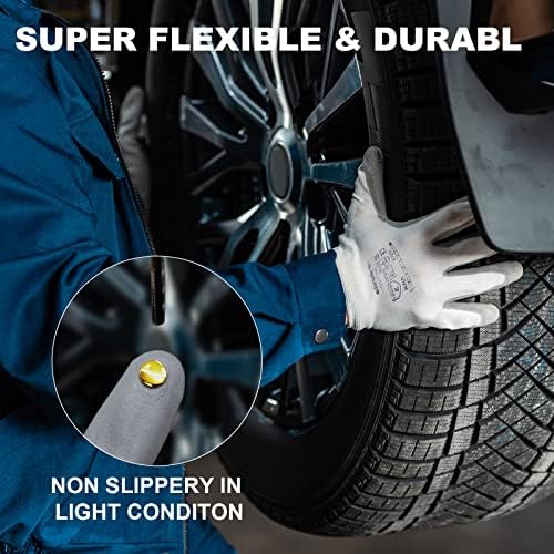 ANDANDA Safety Work Gloves with Nitrile Coating