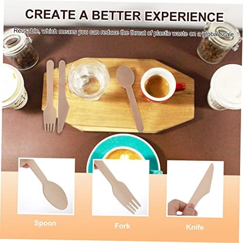Ciieeo 6 Piece Cutlery Set for Parties Events and Gatherings