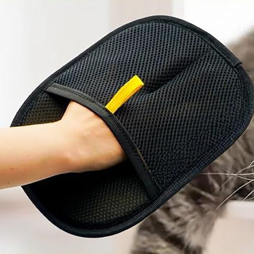 Double-Sided Pet Grooming Gloves for Dogs and Cats