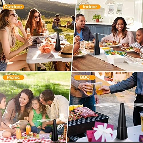 PIMAG Fly Fans for Tables 4-Pack Battery Powered