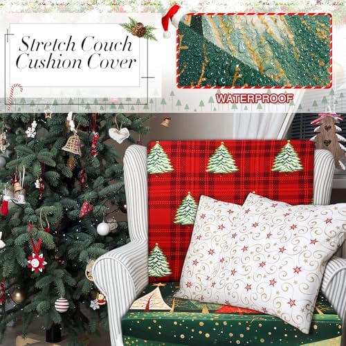 8Pcs Outdoor Cushion Covers Set for Sofa Chair and Patio
