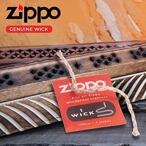 Genuine Zippo Replacement Wicks 6 Pack