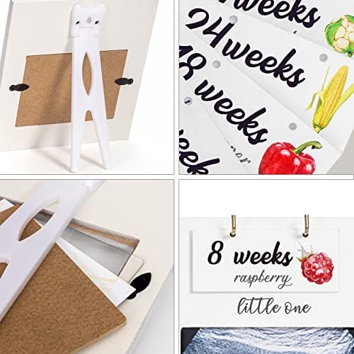 Sonogram Picture Frame Pregnancy Tracker Weekly Growth Milestone