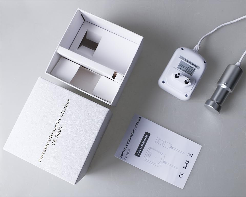 Portable Mini Ultrasonic Cleaner for Contact Lenses and More