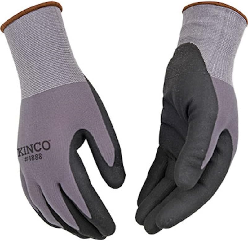 Kinco Mens Palm Gloves Gray L 3 Pair
