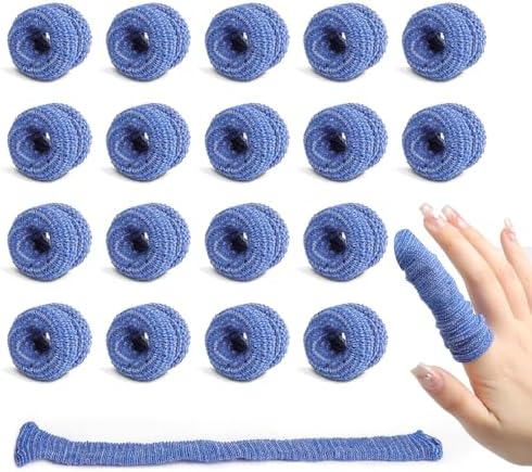 30 PCS Reusable Breathable Finger Cots for Work and Home Use